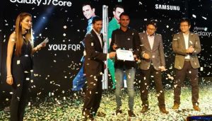 Fakhar Zaman Becomes the Brand Ambassador of Samsung Galaxy J7 Core