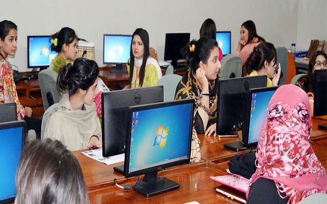 MOIT Establishes a Computer Lab at Women Development and Empowerment Center in Burma