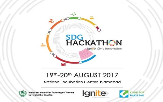 Ignite & Code for Pakistan to Organize SDG Hackathon on 19th August, 2017