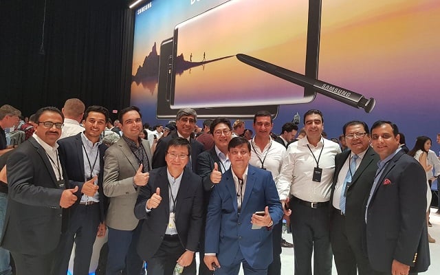 Airlink and M&P Attend Galaxy Note 8 Launch Event