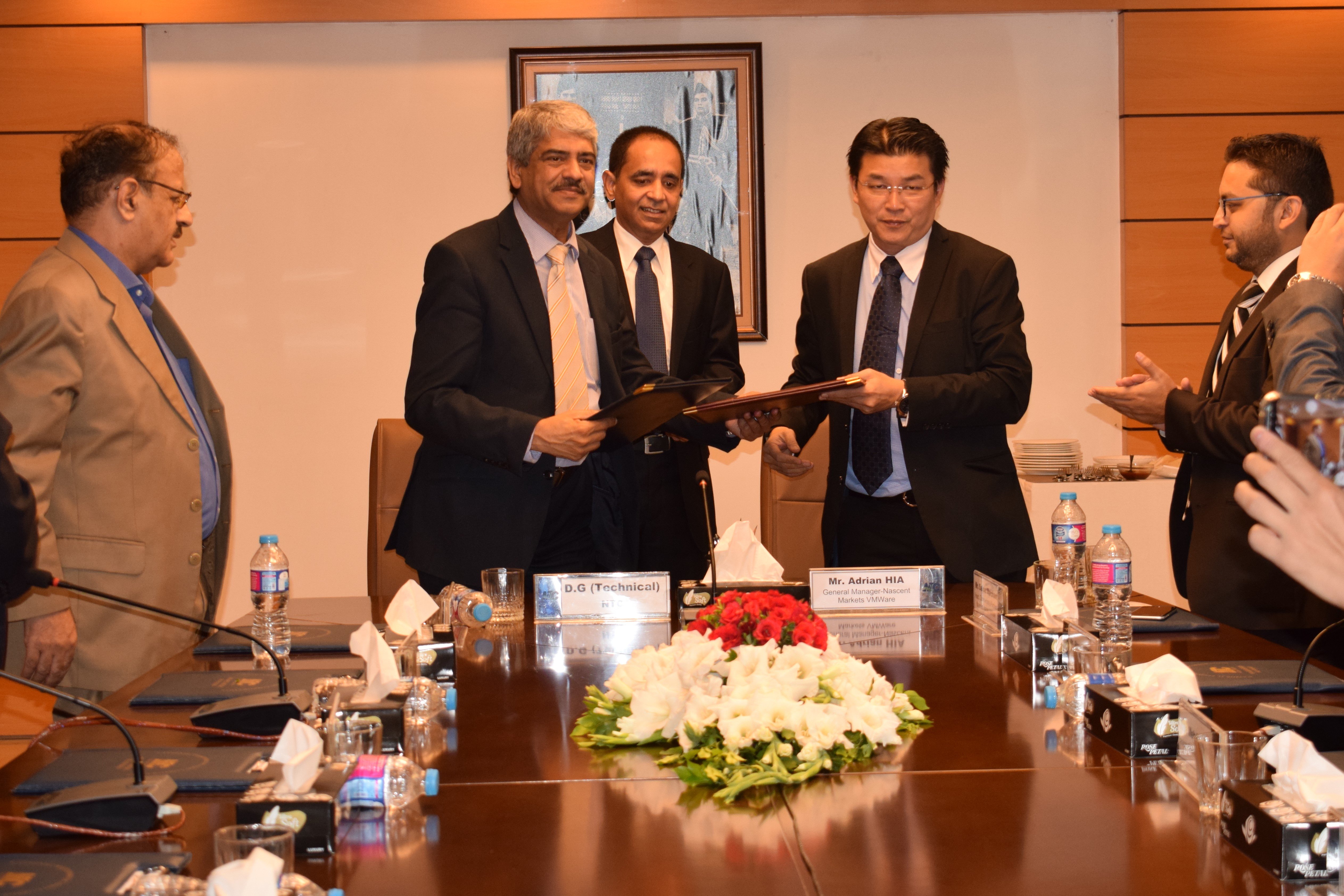 NTC Signs Agreement with M/s VMWare