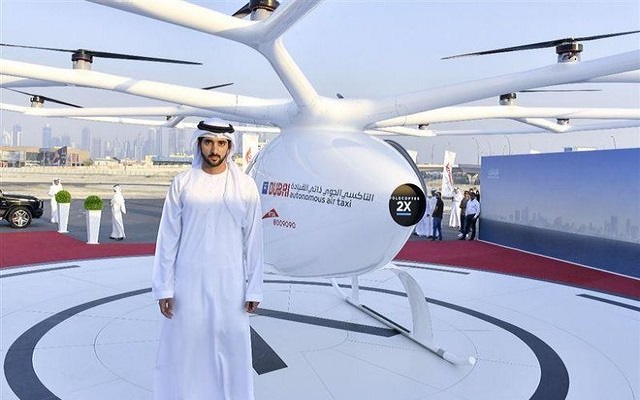 Dubai Tests Flying Taxi to Stop the Road Rage in the City