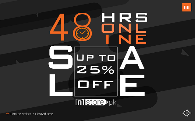 Mi Pakistan is Back with a 48 Hours Online Sale