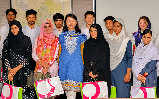 Zong 4G Invites Underprivileged Students at its HQ