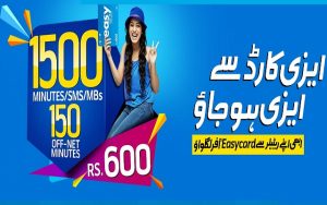 Here are the Complete Details of Telenor EasyCard Offers