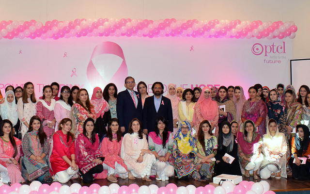 PTCL Organizes Breast Cancer Awareness Drive in Collaboration with Pink Ribbon