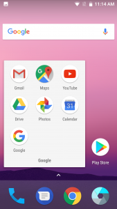 xiaomi mi a1 interface display results