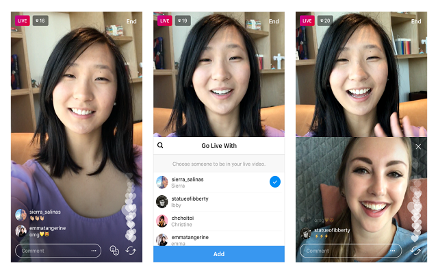 Instagram Adds a Request Button to Join Someone's Live Stream