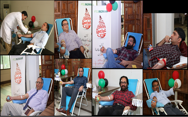 PTCL Sets a Nationwide Record of Blood Donation