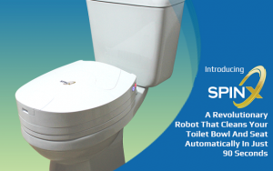 SpinX-Toilet Cleaning Robot Does Your Dirty Work just in 90 Seconds