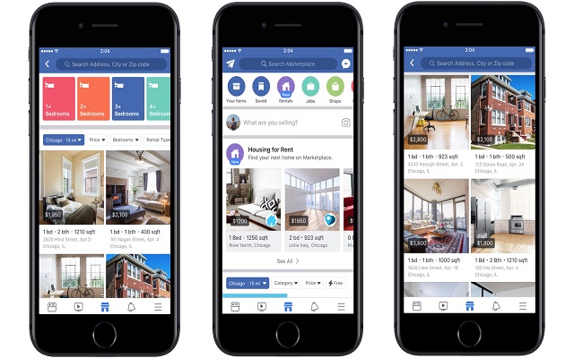 You Can Now Use Facebook Marketplace to Look for an Apartment