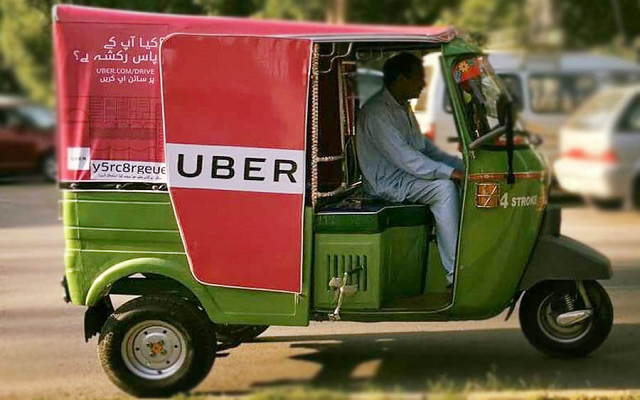 Uber Launches Affordable Rickshaw Service UberAUTO in Rawalpindi Today