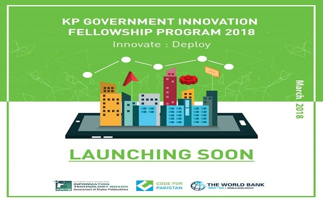 KPITB to Launch 4th Batch of KP Civic Innovation Fellowship