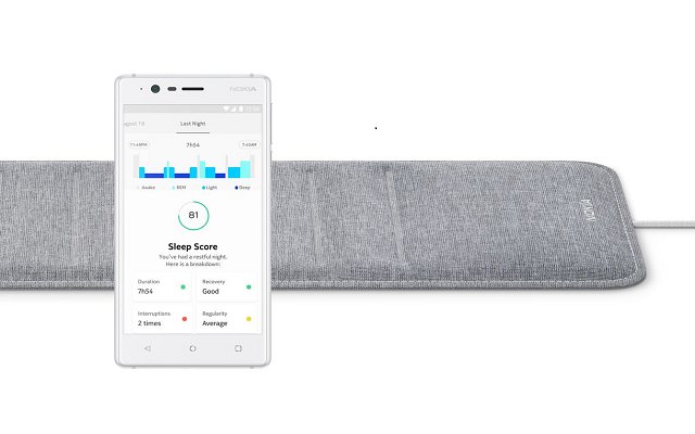 Nokia Introduces a New Sleep Sensor