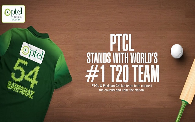 PTCL Congrats Pakistan Cricket Team on winning T20I series