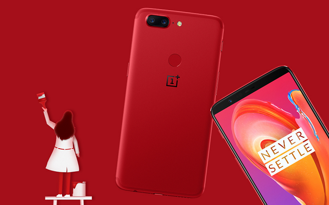 OnePlus Releases OnePlus 5T Red Valentine’s Day Edition