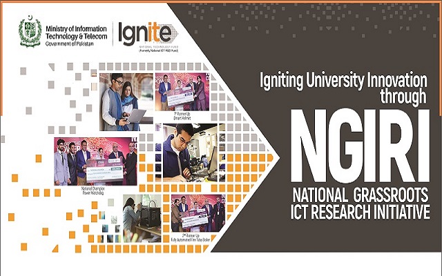 Get Your Final Year Project Funded with National Grassroots ICT Research Initiative 2018