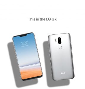 LG G7 will Come with Optional Notch Display