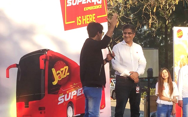 Jazz Commences Super 4G Experience Bus Tour