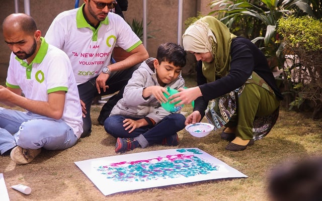 Zong 4G Employees Spend a Day Volunteering at The Autism Research Centre