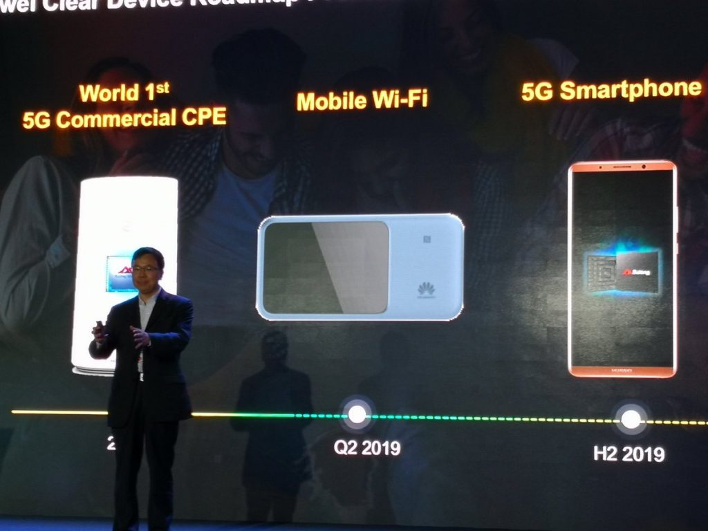 Huawei set to launch First 5G Smartphone for Q3 2019