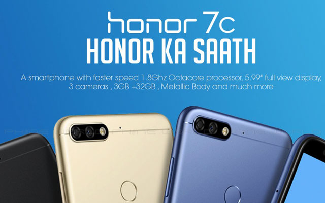 Honor 7C Launched in Pakistan