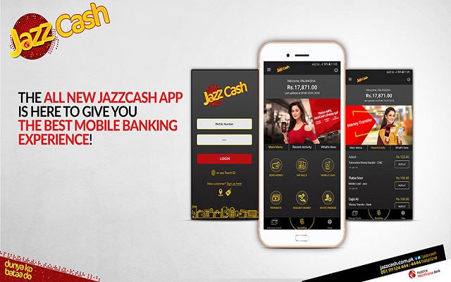 JazzCash Introduces Its All New JazzCash App and Online Banking