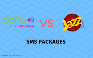 Zong SMS Packages VS Jazz SMS Packages- Daily, Weekly & Monthly