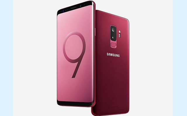 Burgundy Red Samsung Galaxy S9