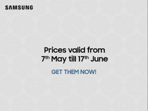 Samsung Celebrates the “Spirit of Ramazan” by offering Brand New Prices on Smartphones