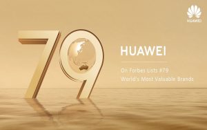 Huawei Ranked 79th on Forbes Most Valuable Brands of 2018