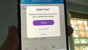 Now Snapchat Allows You to Delete Sent Messages