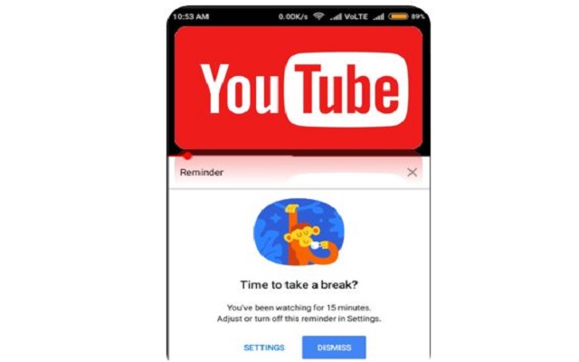 Now YouTube's Take a Break Reminder Offers Hour & Minutes Option
