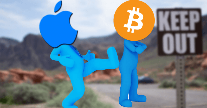 Apple has banned Cryptocurrency Mining Apps on the App store