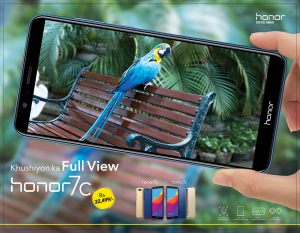 Honor 7 series Showcases Khushiyon ka Full View with its newest TVC