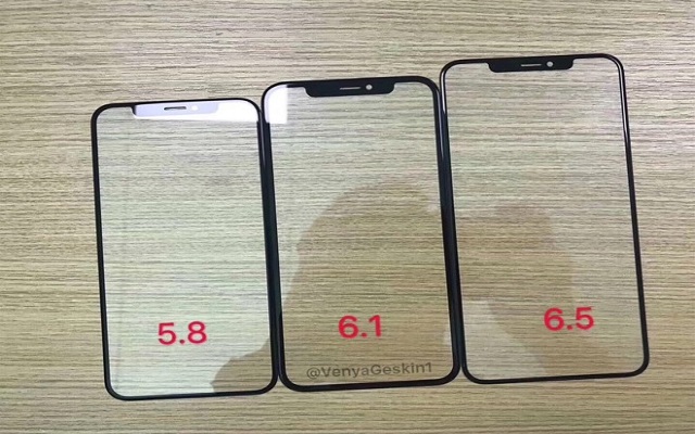 Upcoming iPhones Front Panels Leaked For All Three Variants