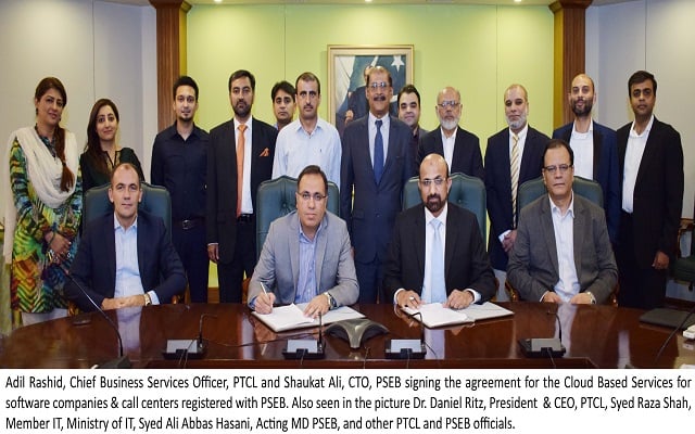 PTCL, PSEB Sign Agreement for Cloud Based Services