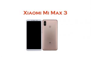 Xiaomi Mi Max 3 specs and features