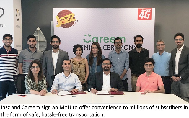 Jazz and Careem Collaborate to Provide Exciting Offers to Users