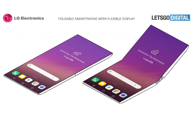LG Patent Shows that it is Working on Fordable Phone