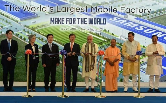 PM Modi Allows Samsung to Open World's Largest Smartphone Factory in India
