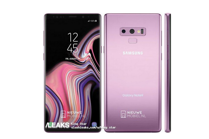 Samsung Galaxy Note 9 Lilac Purple Variant