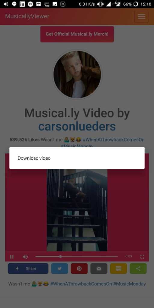 How to Download Musical.ly Videos