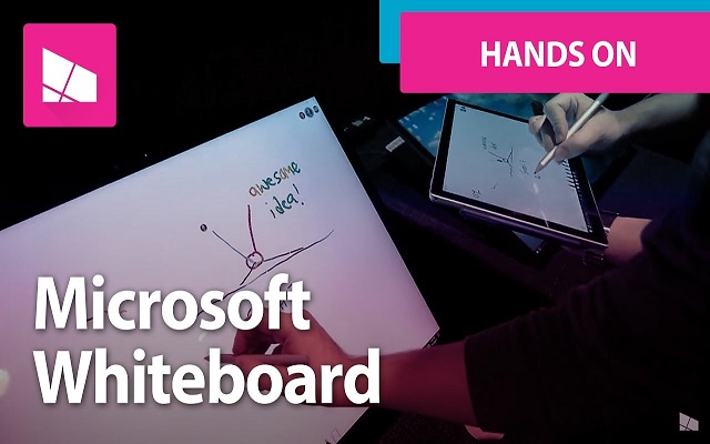 Microsoft’s Collaborative Whiteboard App Lets You Doodle In Real Time