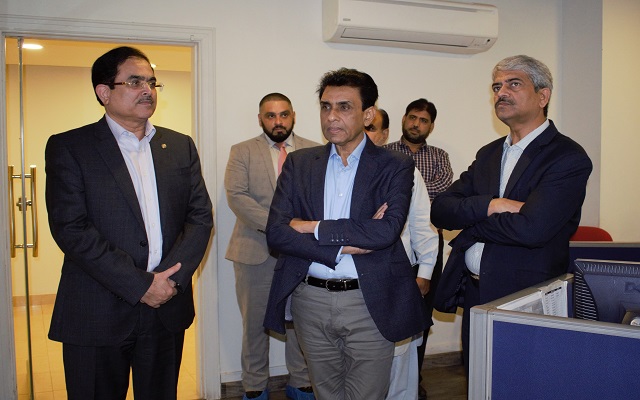 Federal Minister for IT & Telecom Visit to National Telecommunication Corporation HQs, Islamabad
