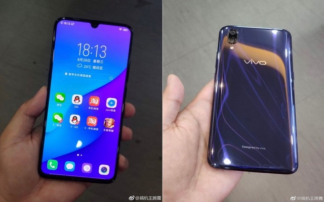 Vivo X23 Live Images show the Device is Carbon Copy of Oppo R17
