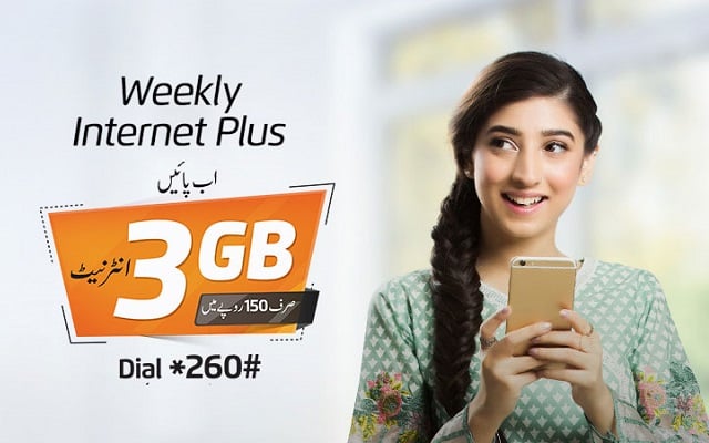 Ufone Weekly Internet Plus Offer