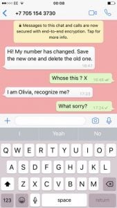 Olivia Porn Message on WhatsApp Targets Children