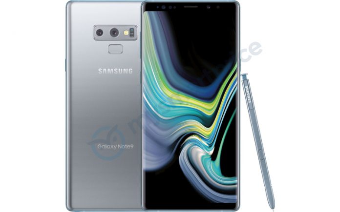 some new reports revealed that the Samsung Galaxy Note 9 Silver Color Variant