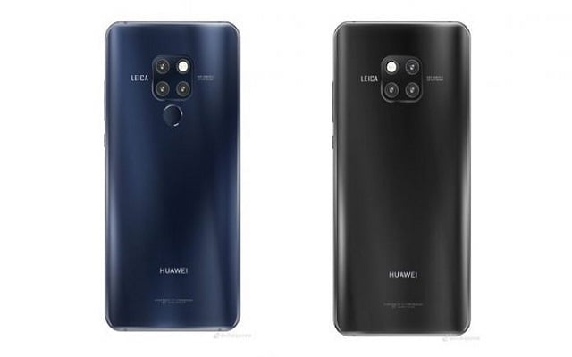 Huawei Mate 20 Pro Spotted with Wild Fingerprint Scanner